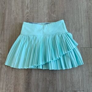 Ivivva Pleated Skort Teal Blue, size 7, like new!